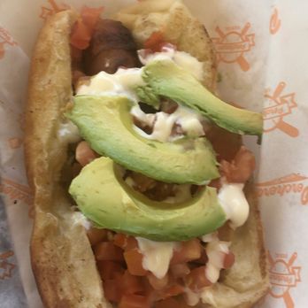 The Boxyard - Sonoran Dog from Percheron - New American Near Me - Tucson, Arizona