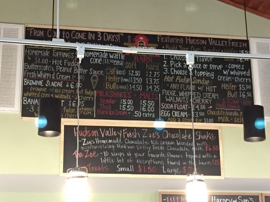 Menu photo 5 Zoe's Ice Cream Barn Lagrangeville, NY