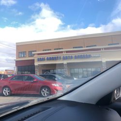 Erie County Auto Bureao - Across the street from Jim Steak Out and Pet Supplies Plus in the old Bon Ton.