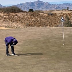 Butterfield Trail Golf Club - Missed putt on Butterfield Trail