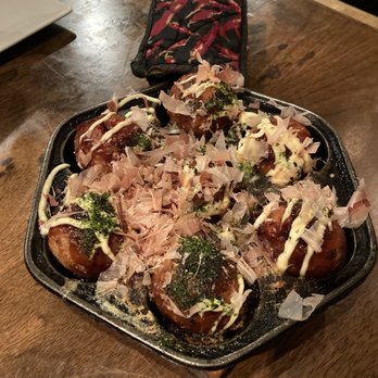 Mr Max - Takoyaki Ball Shaped Octopus Puffs - Sushi Bars Near Me - Irving, Texas Mr Max - Takoyaki Ball Shaped Octopus Puffs - Sushi Bars Near Me - Irving, Texas