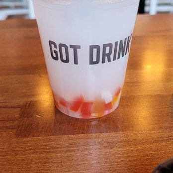 Kami Ramen - Peach calpico fizz - Ramen Near Me - Anchorage, Alaska