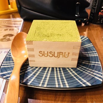 Susuru - Matcha tiramisu - Izakaya Near Me - Orlando, Florida Susuru - Matcha tiramisu - Izakaya Near Me - Orlando, Florida