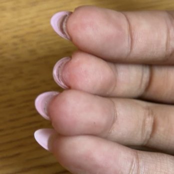 Royal Nails & Spa - There's a gap on Gel X. Causing gunk build up. And this is less than 24 hours. - Nail Salons Near Me - South Bend, Indiana
