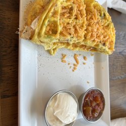 Just Love Coffee Cafe - Neillsville, WI - The Womlette, huge portion and delicious!