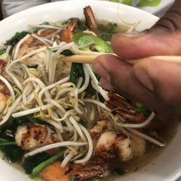 Grilled shrimp beef soup Grilled shrimp beef soup