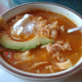 Finca Casa Blanca - Chicken Tortilla soup was salty but there was plenty of chicken cheese and rice in it for a nice beginning to my meal - Mexican Near Me - La Mesa, California Finca Casa Blanca - Chicken Tortilla soup was salty but there was plenty of chicken cheese and rice in it for a nice beginning to my meal - Mexican Near Me - La Mesa, California