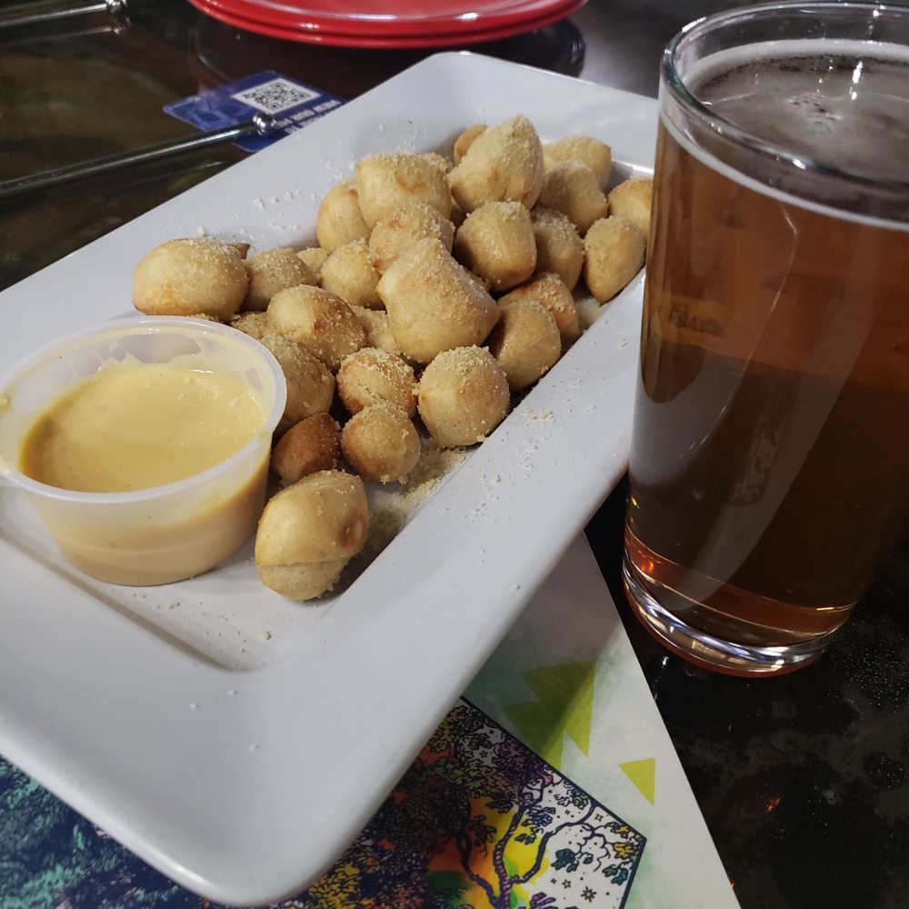 Mellow Mushroom - Pretzel bites & a Wild Acre brew - Pizza Near Me - Fort Worth, Texas Mellow Mushroom - Pretzel bites & a Wild Acre brew - Pizza Near Me - Fort Worth, Texas