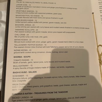 Tamarind - Menu - Indian Near Me - New York, New York Tamarind - Menu - Indian Near Me - New York, New York