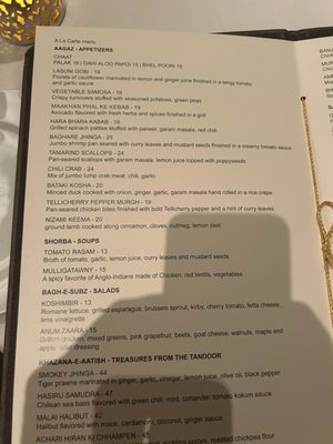 Menu photo 4 Tamarind New York, NY