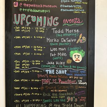 The Punk Rock Museum - Upcoming Tours - Museums Near Me - Las Vegas, Nevada The Punk Rock Museum - Upcoming Tours - Museums Near Me - Las Vegas, Nevada