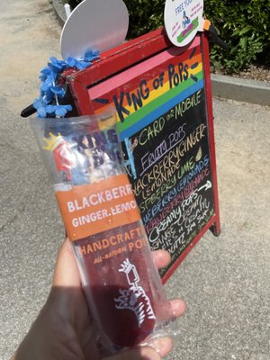 King of Pops Cart by null
