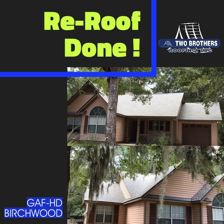 Slide of Two Brothers Roofing