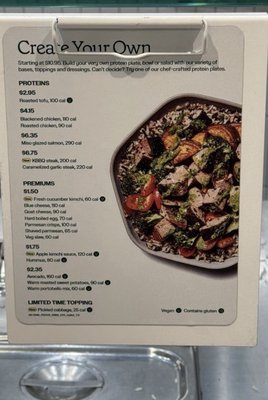 Menu photo 2 sweetgreen - Healthy Salads, Wraps, and Bowls Troy, MI Menu photo 2 sweetgreen - Healthy Salads, Wraps, and Bowls Troy, MI