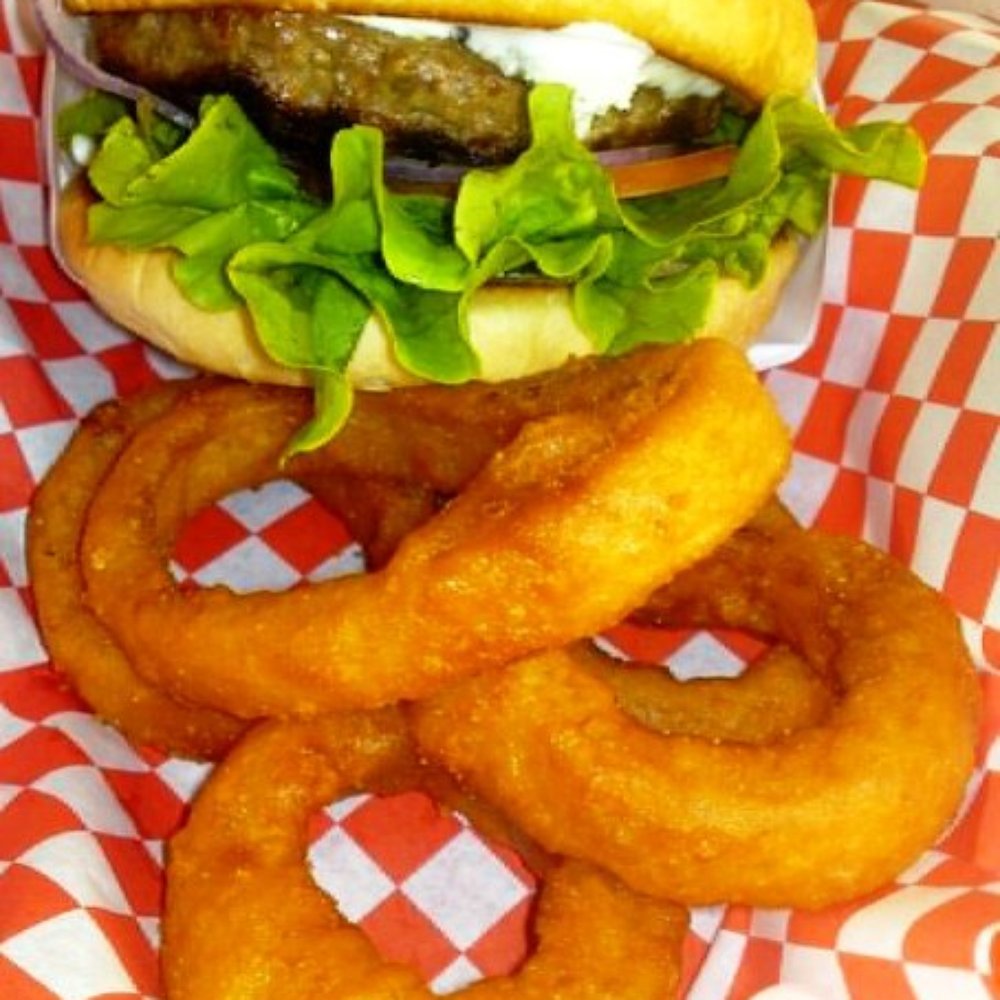 Pickle Time - Blue Cheese Burger and Rings - Burgers Near Me - Duvall, Washington Pickle Time - Blue Cheese Burger and Rings - Burgers Near Me - Duvall, Washington