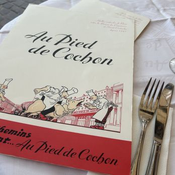 Au Pied de Cochon - Menu - Seafood Near Me - Paris, 75 Au Pied de Cochon - Menu - Seafood Near Me - Paris, 75