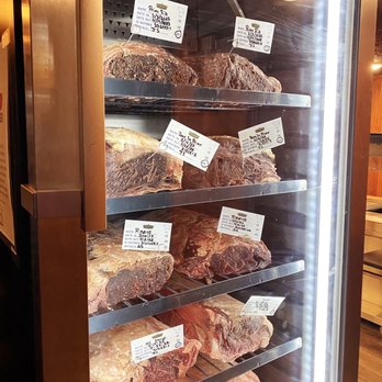 Waller's on the Lake - Prime Rib Aging Case - Cocktail Bars Near Me - West Bend, Wisconsin