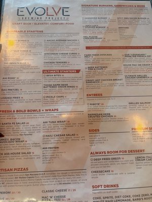 Menu photo 4 Evolve Brewing by Aces & Ales Las Vegas, NV