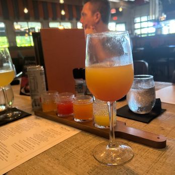 The Foundry - Bottomless mimosas and juice flight - Lounges Near Me - Pompano Beach, Florida The Foundry - Bottomless mimosas and juice flight - Lounges Near Me - Pompano Beach, Florida