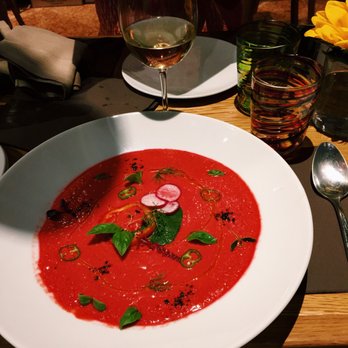 Estro - best and most beautiful Gazpacho ever - Wine Bars Near Me - Venezia, VE