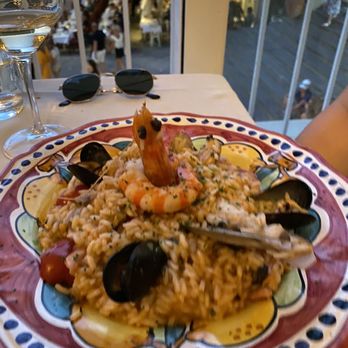 Buca di Bacco - Seafood risotto - Italian Near Me - Positano, SA Buca di Bacco - Seafood risotto - Italian Near Me - Positano, SA