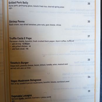 Timothy's - Menu 2023 - Breakfast & Brunch Near Me - St Louis, Missouri