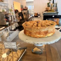 Crushed Almond Bakery Cafe - Baklava cheese cake!