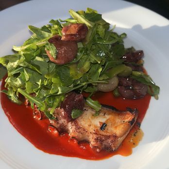 Sanderlings - Grilled Spanish Octopus - Seafood Near Me - Aptos, California Sanderlings - Grilled Spanish Octopus - Seafood Near Me - Aptos, California