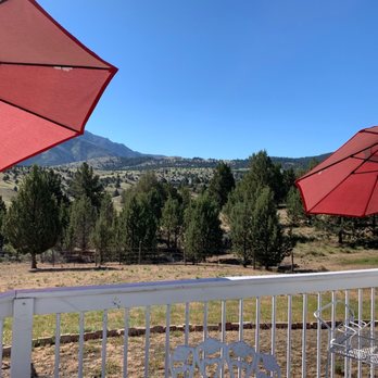 Victorian Lane Bed & Breakfast - View from patio - Bed & Breakfast Near Me - John Day, Oregon