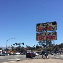 Santee Smog Test Only - Near the Magnolia & Mission Gorge intersection
