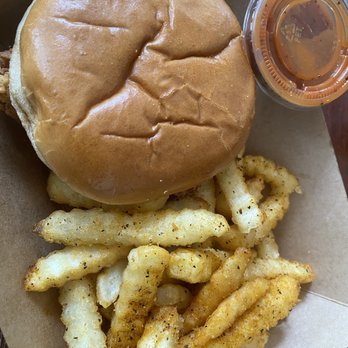 Buttermilk and Honey - Chicken Sandwich and Fries - Cafes Near Me - Richmond, Virginia Buttermilk and Honey - Chicken Sandwich and Fries - Cafes Near Me - Richmond, Virginia