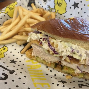 Tumble 22 - Tupelo Hot Honey sandwich - Chicken Shop Near Me - Houston, Texas