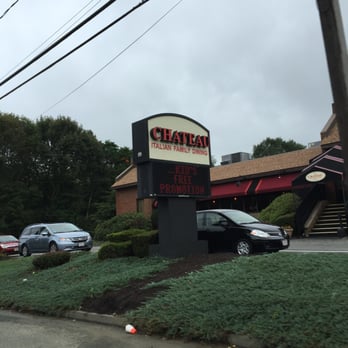 The Chateau - Stoughton Chateau -- 1165 Park Street / Route 27, Stoughton              Sign - Italian Near Me - Stoughton, Massachusetts