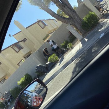 FCCMI - It's outside the wall so it's OK! Even though they are in the garbage bins daily. I used to walk my dogs in this neighborhood LOL - Property Management Near Me - Las Vegas, Nevada