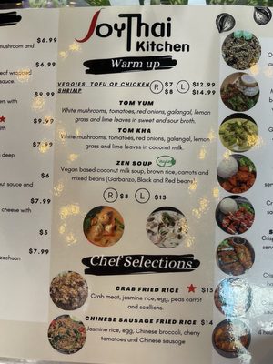 Menu photo 4 Joythai Kitchen Mckinney, TX