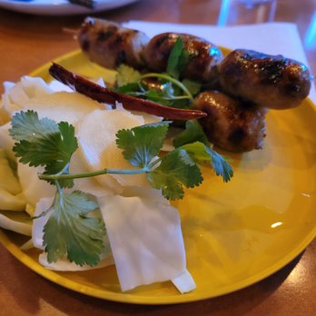 Barn Nork Aharn Thai - issarn sausage - Thai Near Me - Whistler, British Columbia