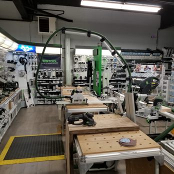 Clermont's Ultimate Tool Supply - Festool MFTs and demo area - Building Supplies Near Me - Burnaby, British Columbia