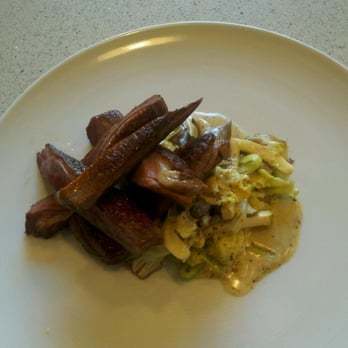 Reserve - Pan Roasted Duck Breast with pommery mustard - New American Near Me - Grand Rapids, Michigan