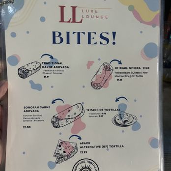 Luxe Lounge - Menu - Bars Near Me - Albuquerque, New Mexico