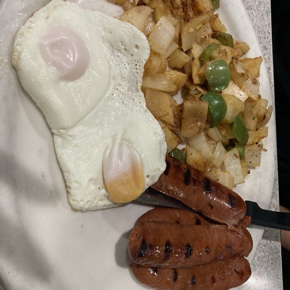 Spencer's Restaurant - Hot link breakfast plate - Breakfast & Brunch Near Me - Bakersfield, California Spencer's Restaurant - Hot link breakfast plate - Breakfast & Brunch Near Me - Bakersfield, California