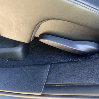 Reflections Automotive Detailing - So much for a interior clean. Not even sure they vacuumed .. also look at the seat still dirty - Auto Detailing Near Me - Tyrone, Georgia