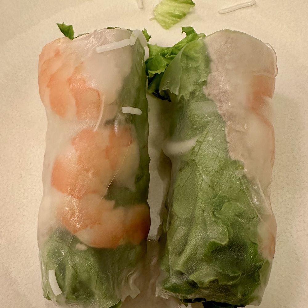 Pho Almaden - Spring rolls (this is just half of what they give you) - Vietnamese Near Me - San Jose, California Pho Almaden - Spring rolls (this is just half of what they give you) - Vietnamese Near Me - San Jose, California