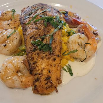 Lugano Ristorante - Shrimp and salmon milanese - Italian Near Me - Cary, North Carolina Lugano Ristorante - Shrimp and salmon milanese - Italian Near Me - Cary, North Carolina