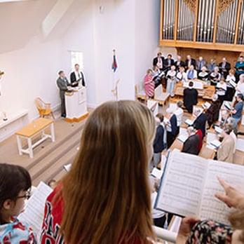 Immanuel Presbyterian Church - A view from the balcony on Sunday. - Churches Near Me - Mc Lean, Virginia Immanuel Presbyterian Church - A view from the balcony on Sunday. - Churches Near Me - Mc Lean, Virginia
