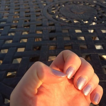 Gloss Time Salon - Beautiful gel manicure after two weeks - Nail Salons Near Me - Chevy Chase, Maryland