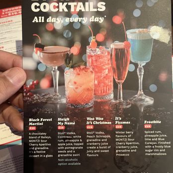 T G I Fridays - Cocktail specials - American Near Me - Southampton, HAM