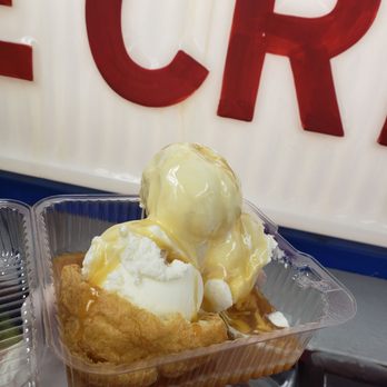 Ray's Ice Cream - Cream Puff with Vanilla Ice Cream and Carmel - Ice Cream & Frozen Yogurt Near Me - Royal Oak, Michigan Ray's Ice Cream - Cream Puff with Vanilla Ice Cream and Carmel - Ice Cream & Frozen Yogurt Near Me - Royal Oak, Michigan