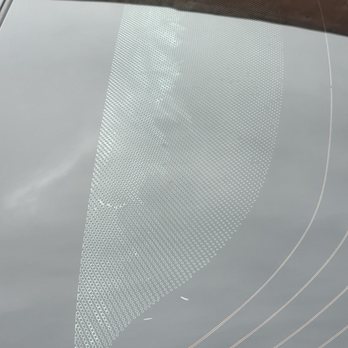 Universal Window Tint - Another angle from the rear window - Car Window Tinting Near Me - Los Angeles, California