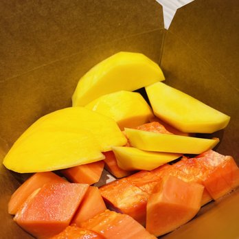 Sweethoney Dessert - F4. Mango and Papaya Platter - Desserts Near Me - Colma, California