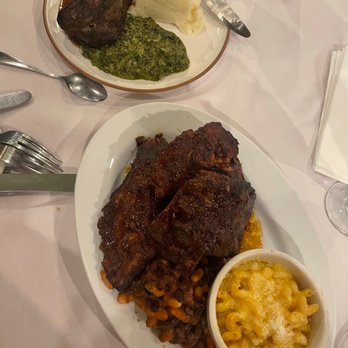 The '76 House - Steak, creamed spinach, mashed potatoes. Ribs, baked beans, mac & cheese. - New American Near Me - Tappan, New York The '76 House - Steak, creamed spinach, mashed potatoes. Ribs, baked beans, mac & cheese. - New American Near Me - Tappan, New York